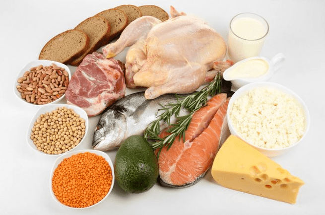 Foods for the 7-day protein diet