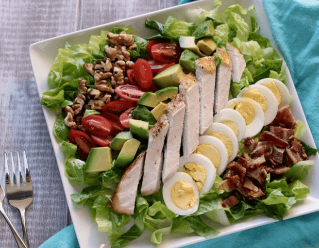 High-protein weight-loss salad