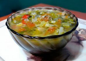 Japanese diet vegetable soup