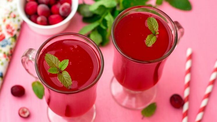 Drinkable berry jelly