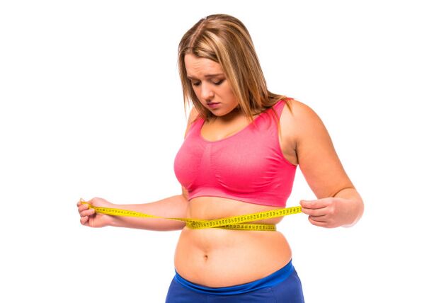 Fast dieting did not get the girl out of body fat